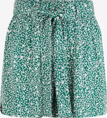 PIECES Kalhoty 'Nya' – zelená: přední strana