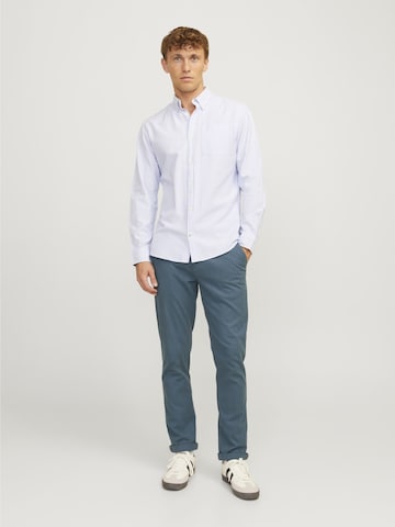 JACK & JONES Slimfit Chino 'JPSTMARCO JJFURY' in Blauw