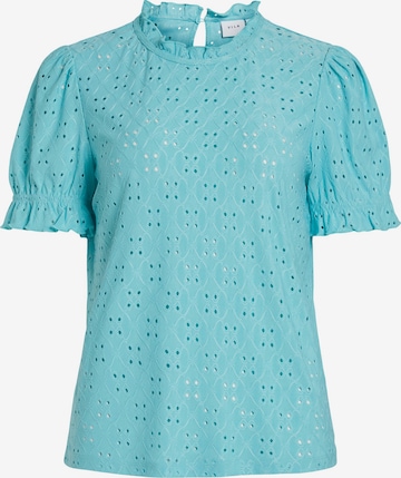 VILA - Blusa 'Kawa' em verde: frente