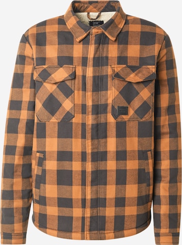 Vintage Industries Välikausitakki 'Craft' värissä ruskea: etupuoli