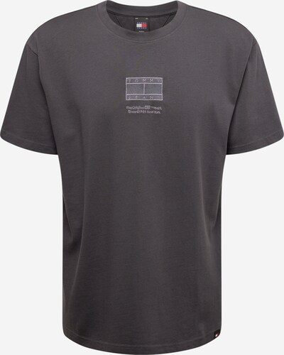 Tommy Jeans T-Shirt in grau / dunkelgrau, Produktansicht