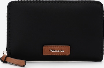Tamaris Портмоне 'Fabrizia' в Черный: спереди