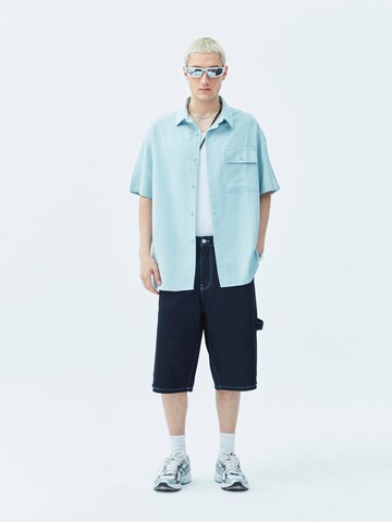 Comfort fit Camicia 'Arlington' di VAMOS CLO in blu