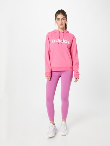 ADIDAS SPORTSWEAR Skinny Športne hlače 'Optime Luxe' | vijolična barva