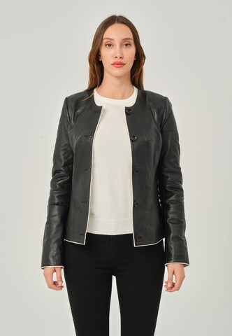 Giorgio di Mare Between-season jacket in Black: front