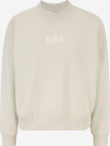 Gap Petite Sweatshirt in Beige: front