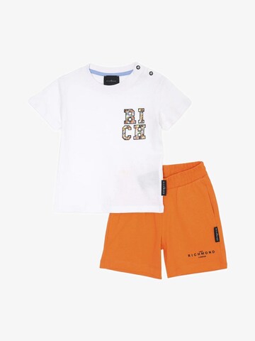 John Richmond Set 'Julian' in Orange: front