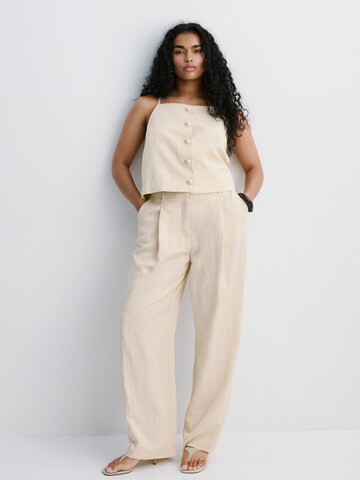 MANGO Top 'Bonnie' – žlutá