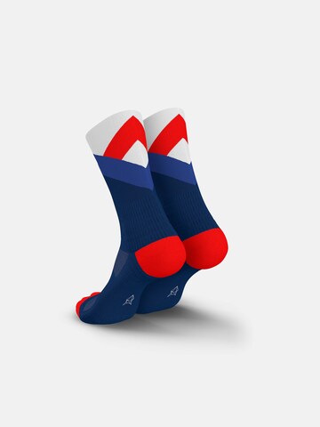INCYLENCE Athletic Socks 'TRAIL SUMMITS' in Blue