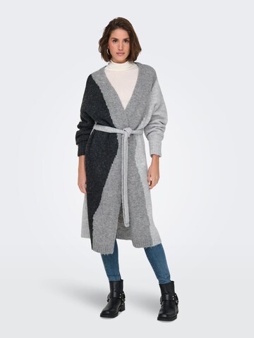 ONLY Oversized cardigan 'ONLGro' in Grey: front