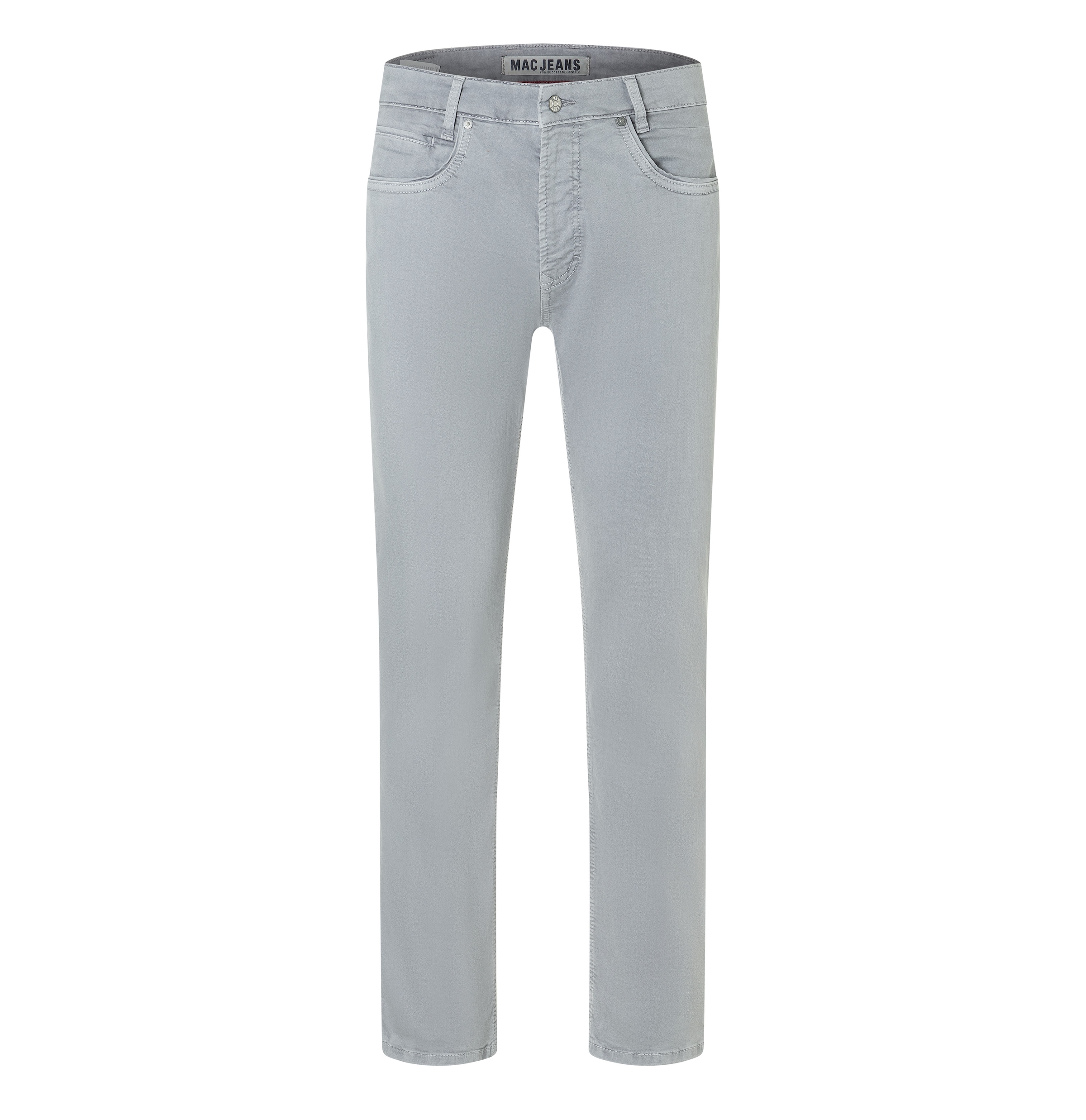 MAC Slimfit Jeans 'Arne Pipe' in Grau: Vorderseite