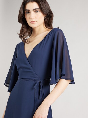 Robe de soirée 'URA' VILA en bleu