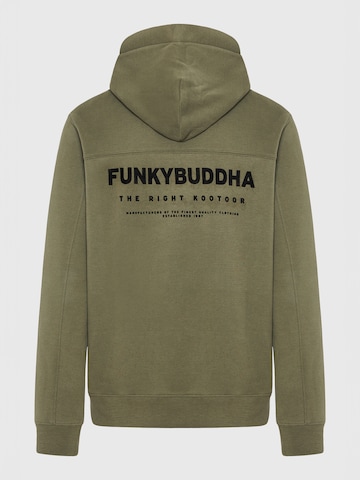 Sweat-shirt Funky Buddha en vert