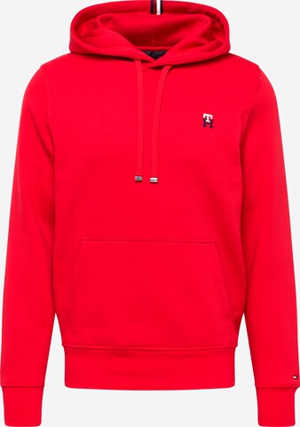 Felpa di TOMMY HILFIGER in rosso: frontale