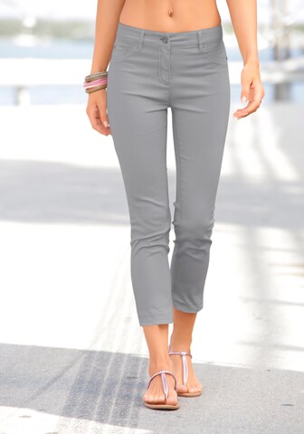 Skinny Jeggings LASCANA en gris : devant