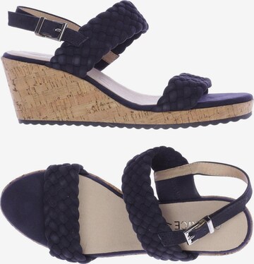 CAPRICE Sandals & High-Heeled Sandals in 39 in Blue: front
