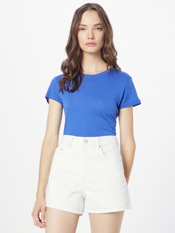 WEEKDAY Shirt in Blauw: voorkant