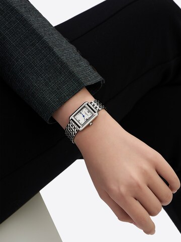 Victoria Hyde Analoog horloge ' Retro ' in Zilver: voorkant