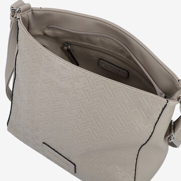 TOM TAILOR Schultertasche 'Mirenda' in Beige