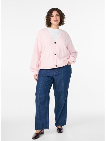 Zizzi Kampsun 'Cavista', värv roosa