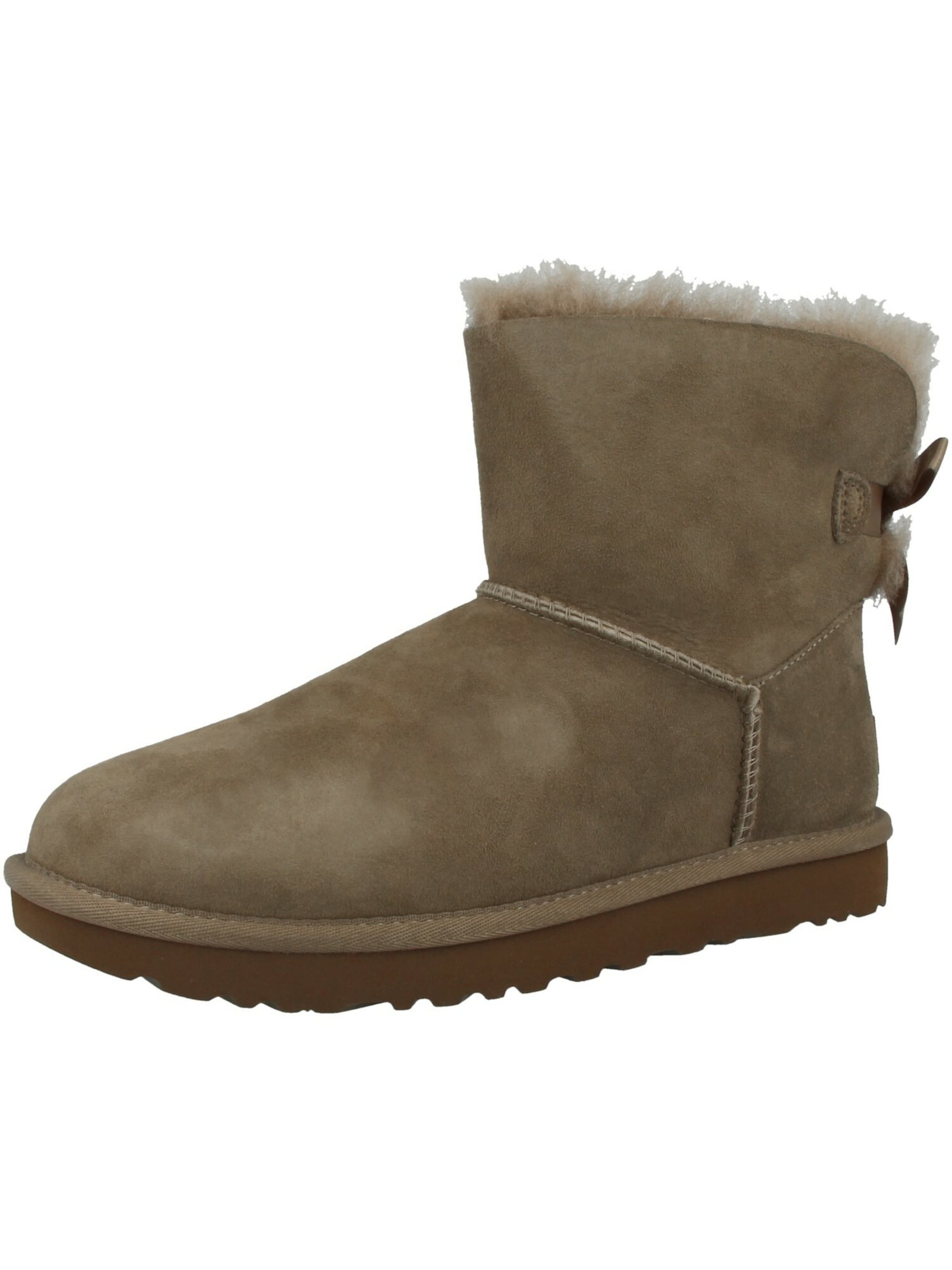 UGG Ботинки 'Mini Bailey Bow II' в Коричневый: спереди