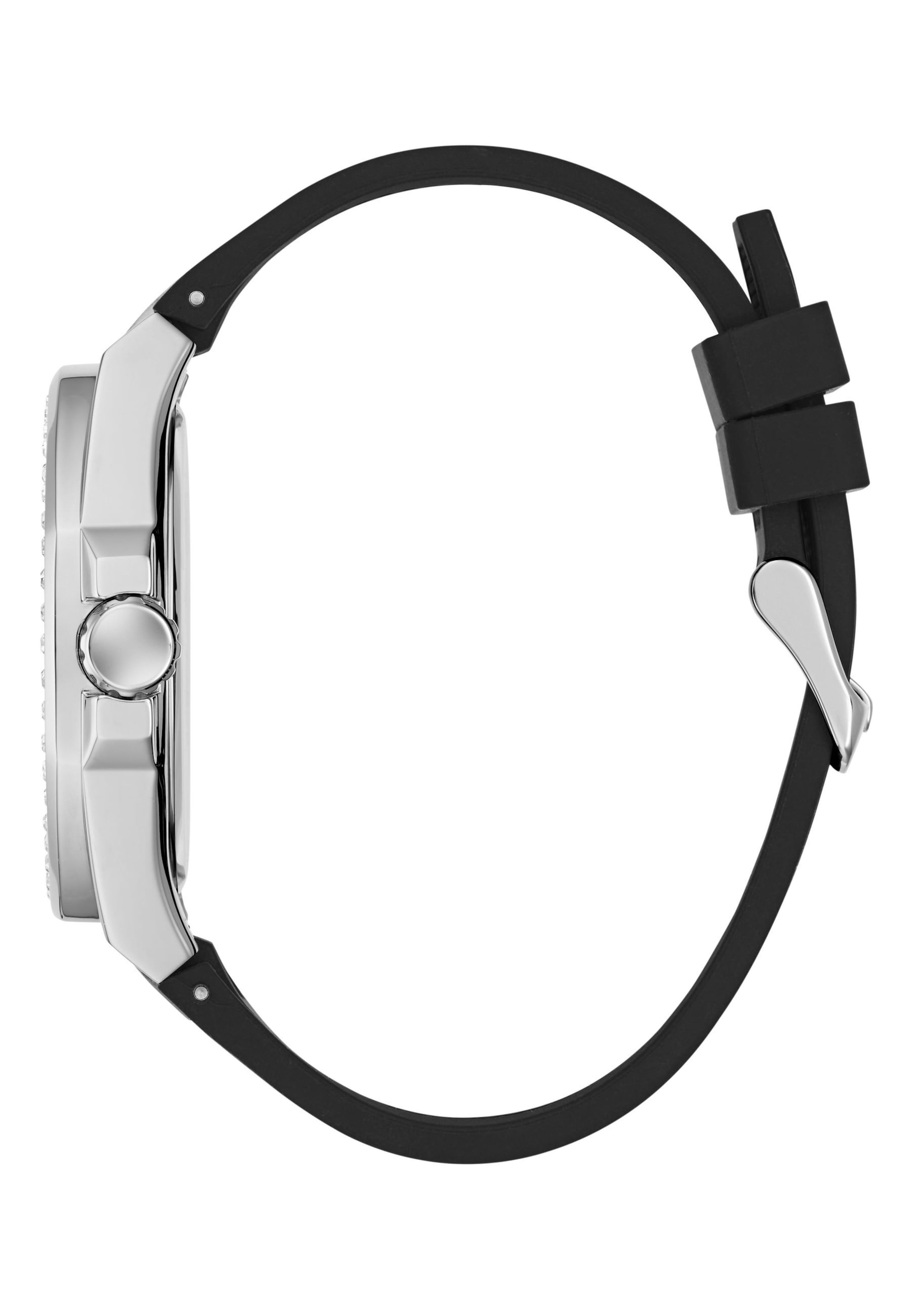 GUESS Analoguhr 'EMPIRE' in Silber