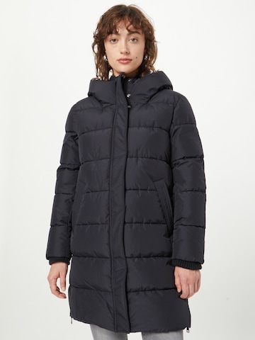 Manteau d’hiver ESPRIT en noir : devant