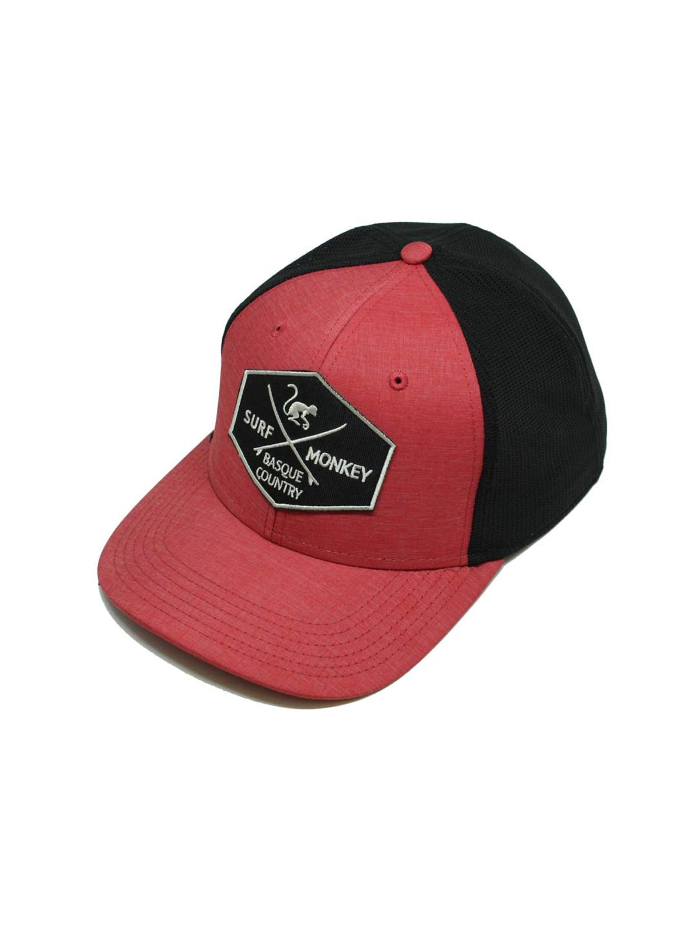 Casquette de sport Surf Monkey en orange : devant