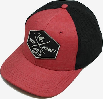 Casquette de sport Surf Monkey en orange : devant