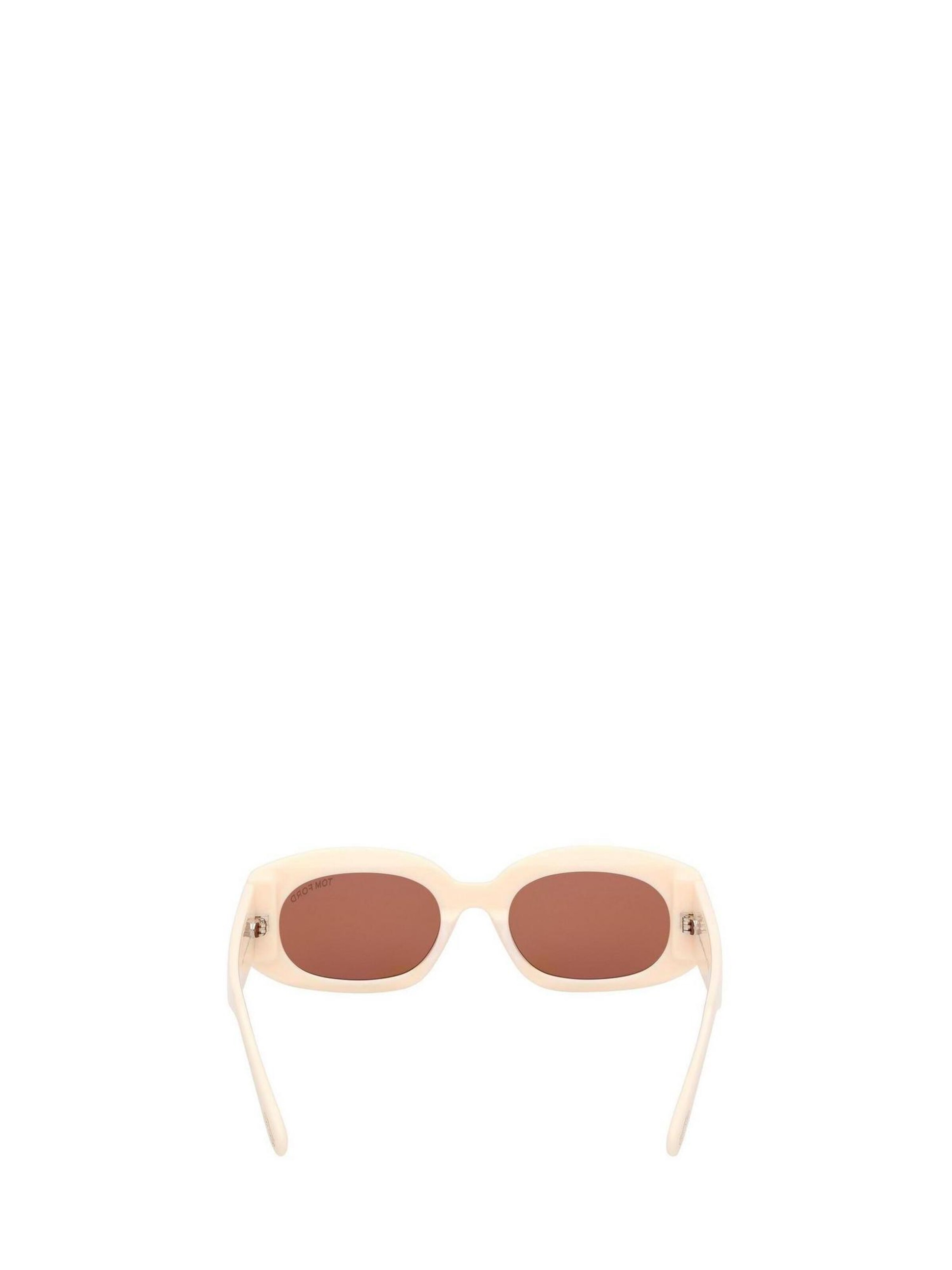 Tom Ford Sunglasses 'CIELLE FT1187 25E' in Beige