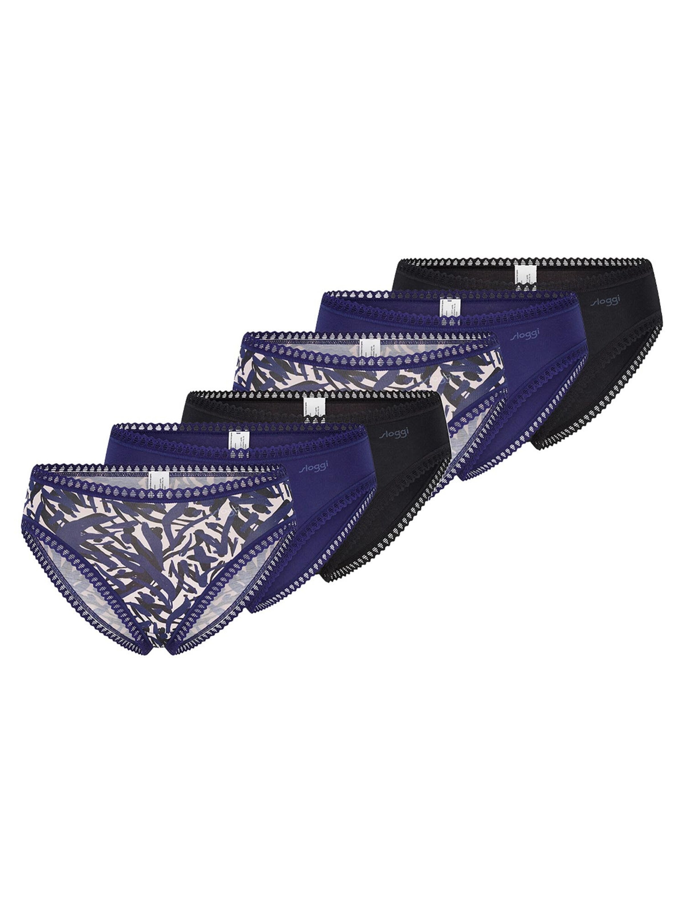 SLOGGI Slip 'GO Crush'‌‌‌‌‌‌ in Blau: Vorderseite