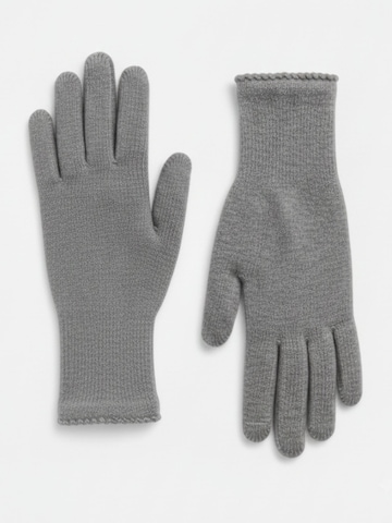 Gants 'Kaschmirhandschuhe – Grau' Il Lanificio en gris : devant