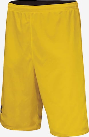 Errea Sports trousers 'CHICAGO' in Yellow: front