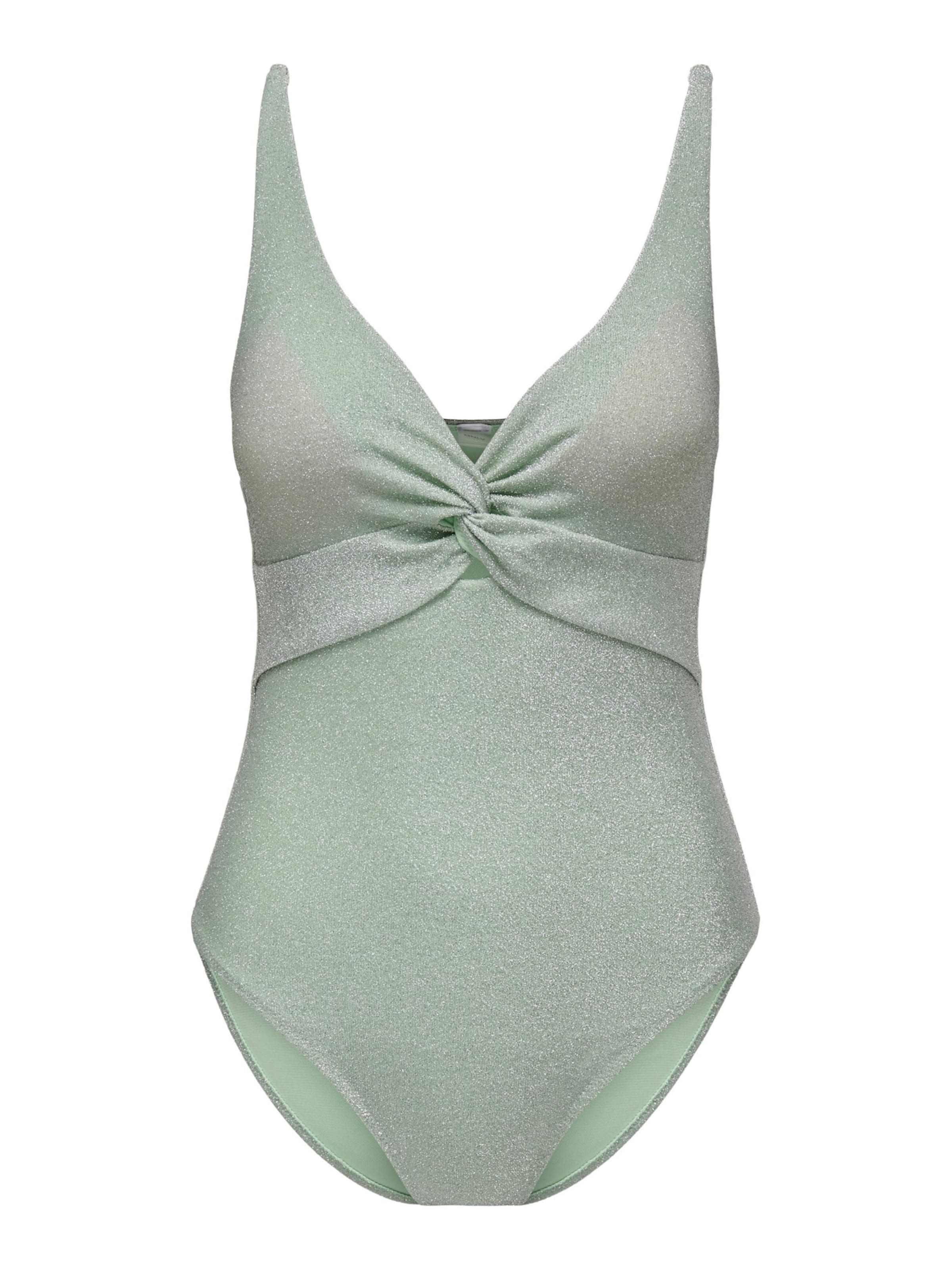 Invisible Maillot de bain 'Malibu' ONLY en vert : devant