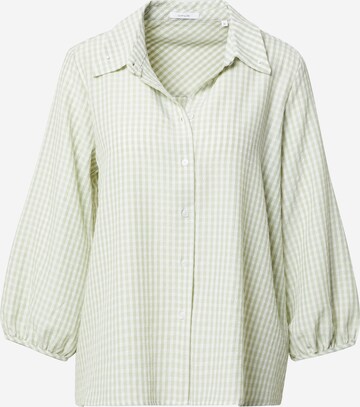 Camicia da donna 'Fisabel' di OPUS in verde: frontale