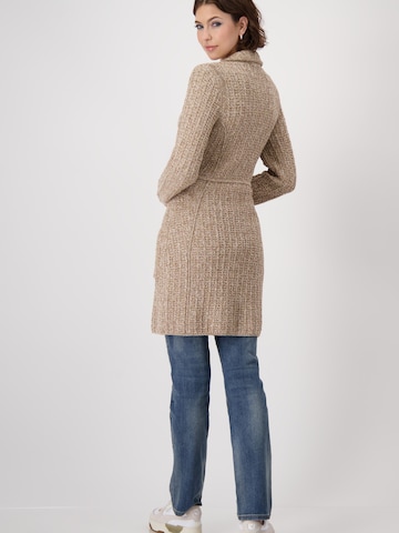Manteau en tricot monari en marron