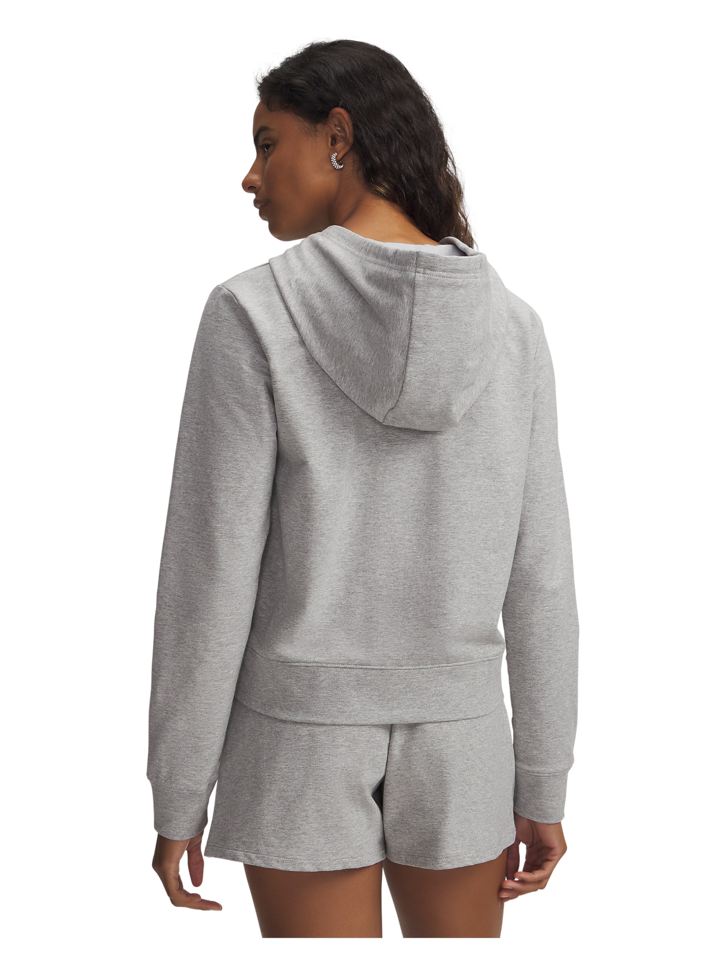UNDER ARMOUR Athletic fleece jacket in Grey