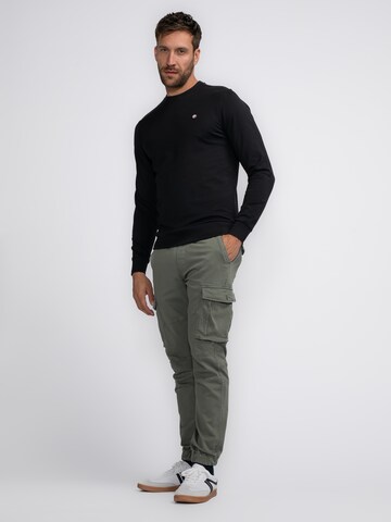Petrol Industries Sweatshirt 'Unalakleet' in Schwarz