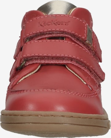 Baskets Kickers en rouge