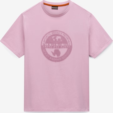 rožinė NAPAPIJRI Marškinėliai 'Mahsa': priekis