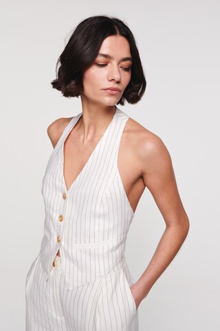 Gilet da completo 'Harlia' di Aligne in bianco