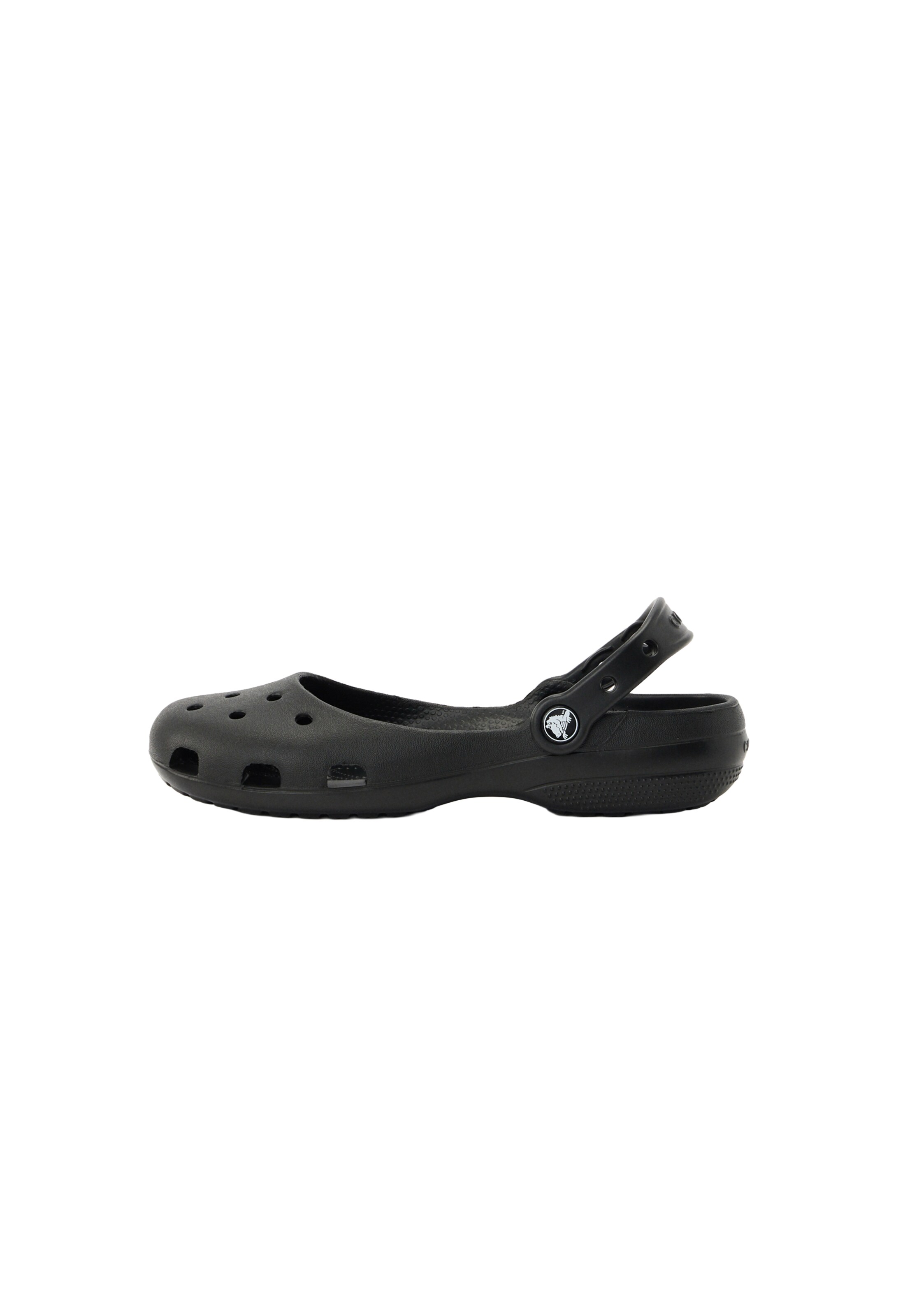 Crocs Ballerina in Schwarz: Vorderseite