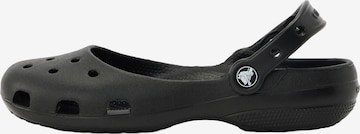 Ballerines Crocs en noir : devant