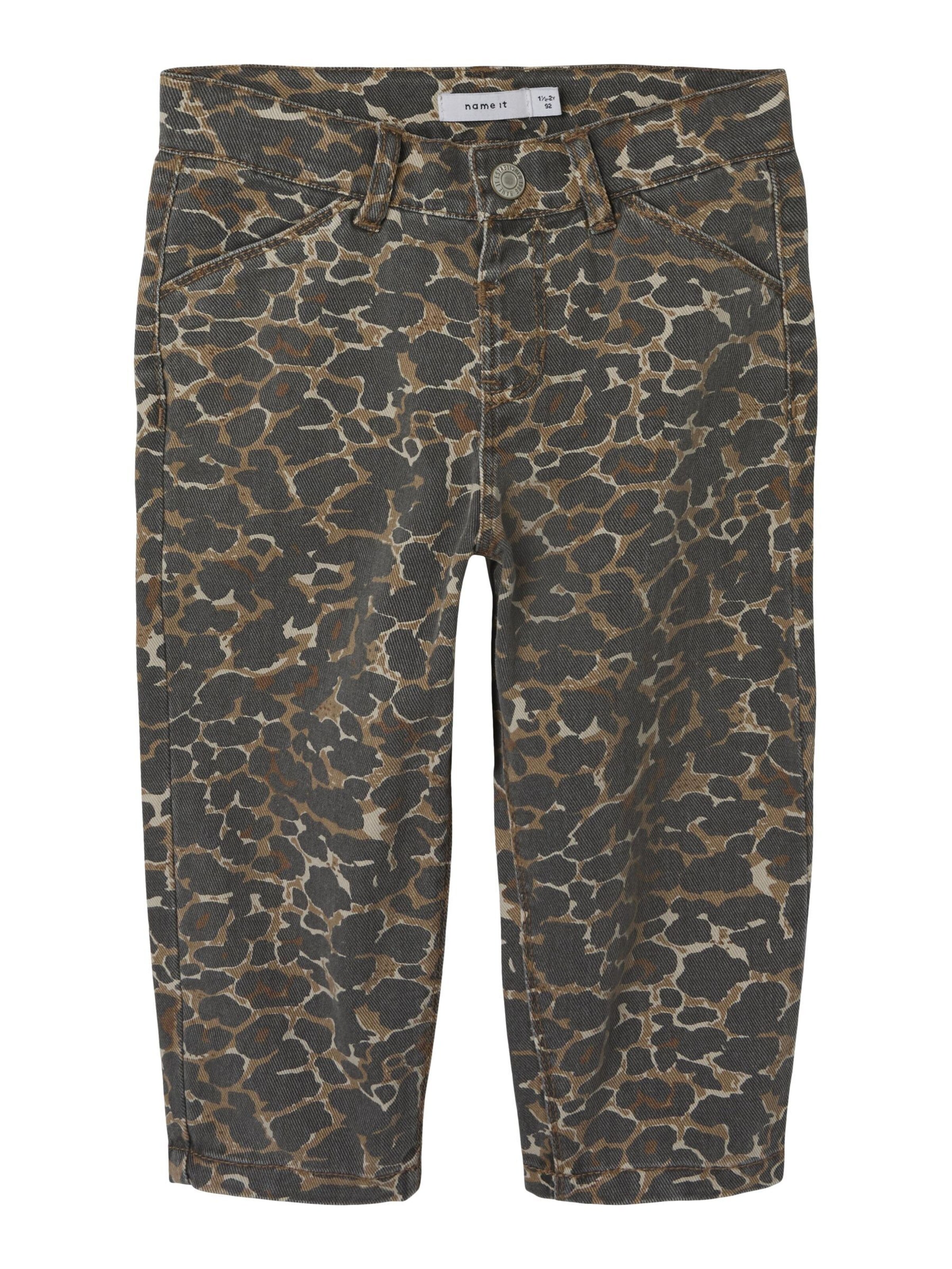 NAME IT Baggy Bukser i brun: forside