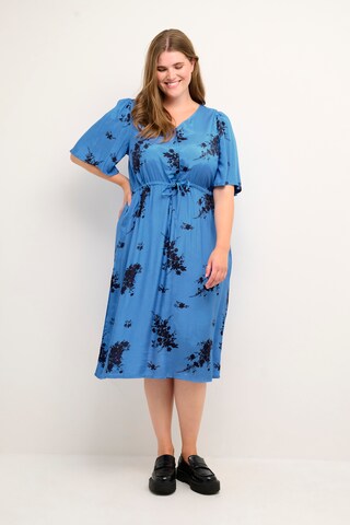 KAFFE CURVE Dress 'Ganja' in Blue