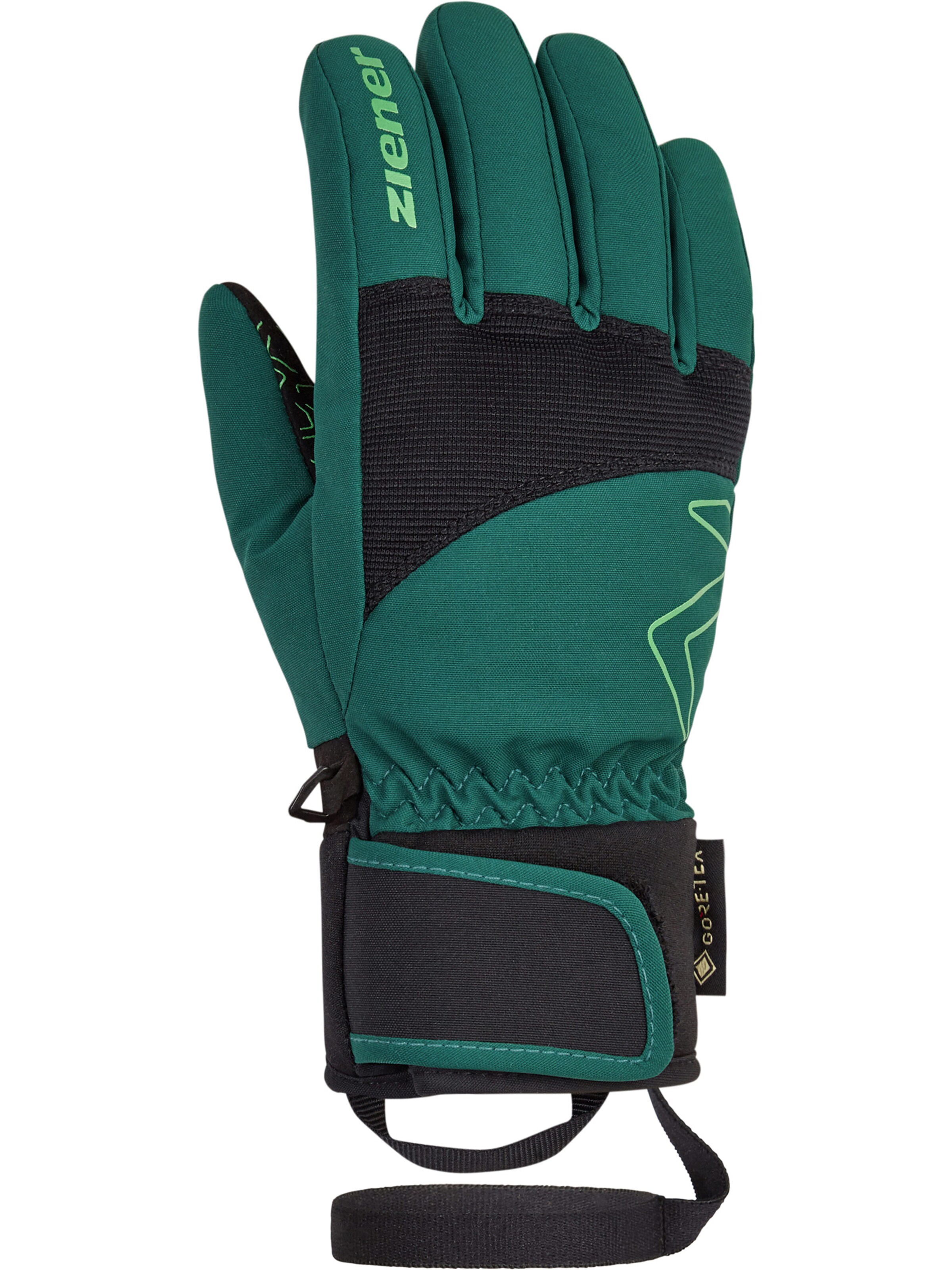 ZIENER Athletic Gloves 'Lotar' in Green