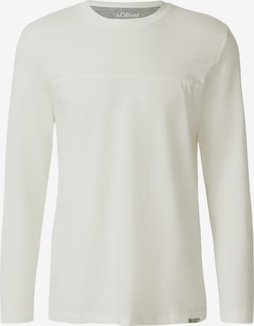 s.Oliver Shirt in White: front