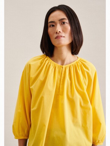 SEIDENSTICKER Blouse 'Schwarze Rose' in Yellow