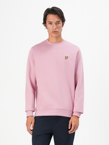 Lyle & Scott Μπλούζα φούτερ σε ροζ: μπροστά