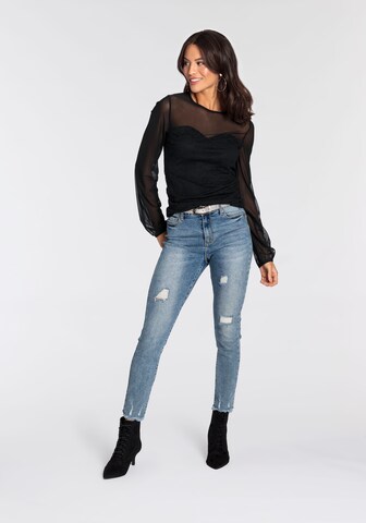 MELROSE Shirt in Schwarz